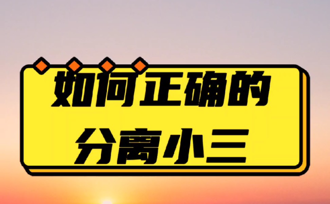 南京市私家侦探调查：该如何对小三进行处罚